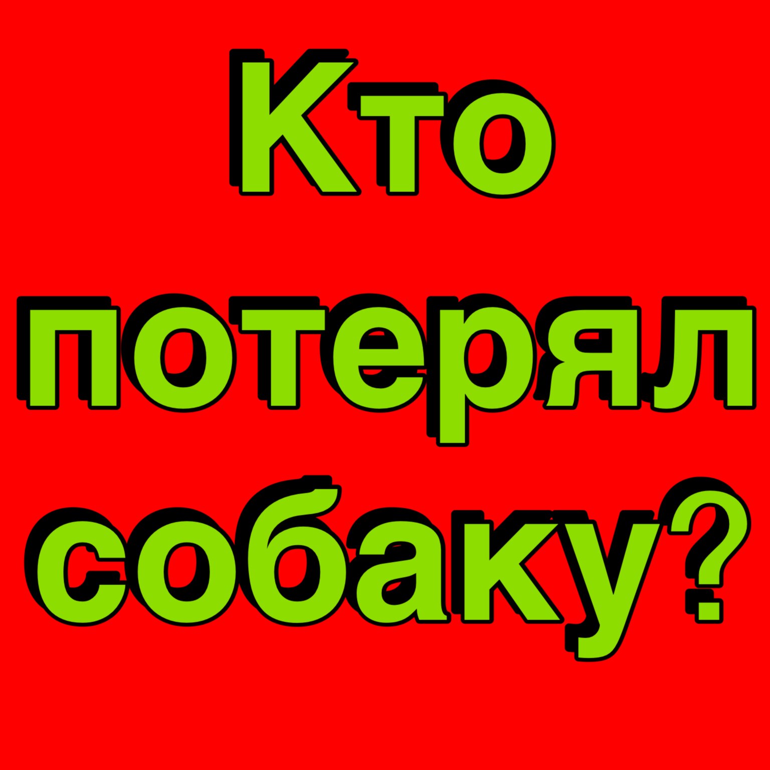 Найдена собака в Калуге — фото объявления
