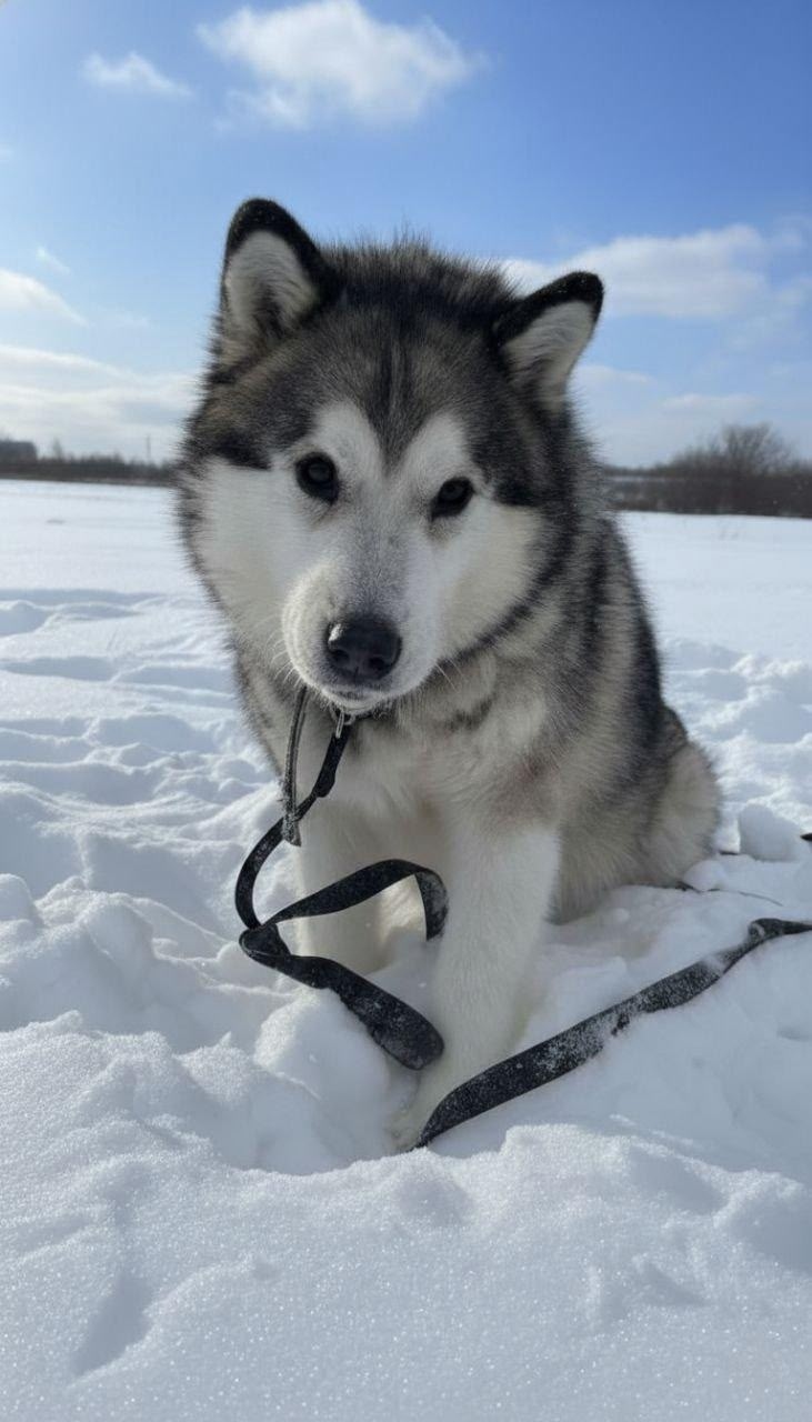Найдена собака в Омске — фото объявления
