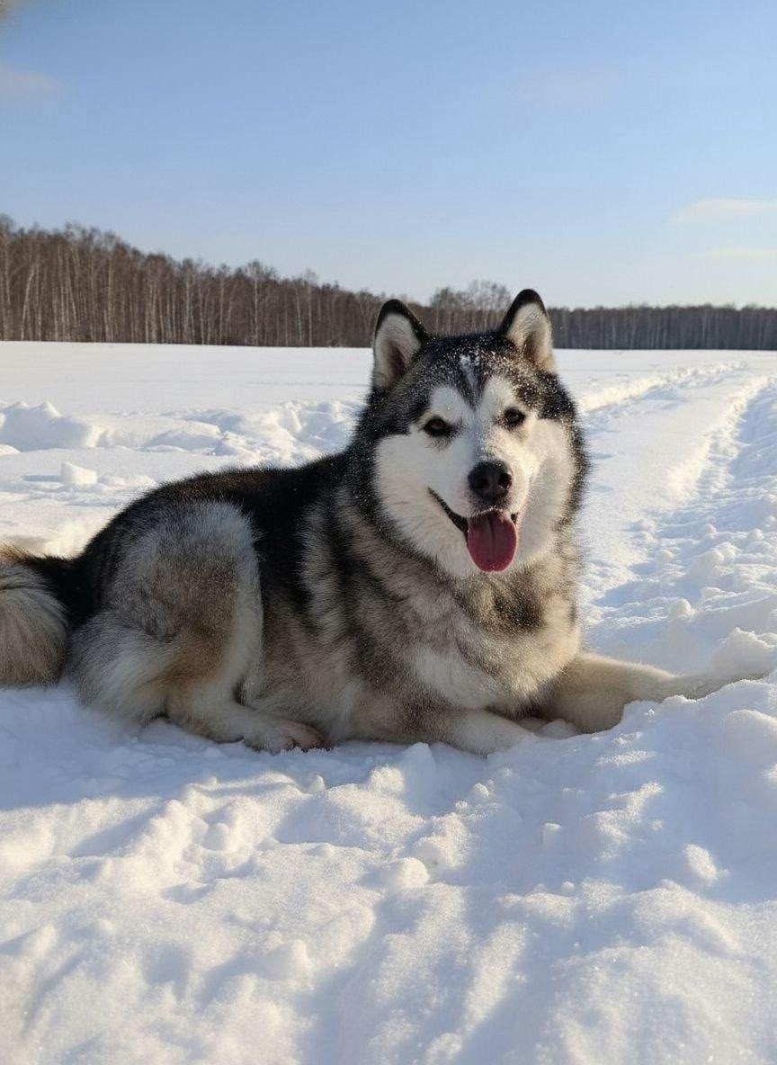 Найдена собака в Тюмени — фото объявления