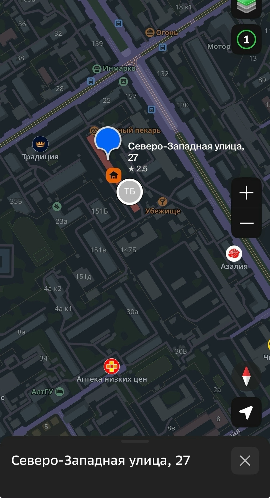 Найдена кошка в Барнауле — фото объявления